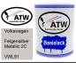 Preview: Volkswagen, Felgensilber Metallic 2C, VWL91: 1L Lackdose, von ATW Autoteile West.